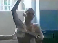 Russian army morning shower