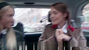 Russian schoolgirls 18+ Having Threesome