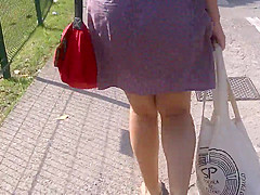 SDRUWS2 - MINI SKIRT AND PANTY LINES