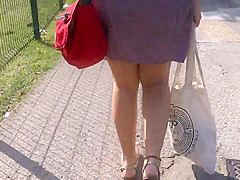 SDRUWS2 - MINI SKIRT AND PANTY LINES