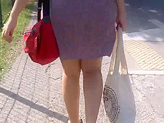 SDRUWS2 - MINI SKIRT AND PANTY LINES