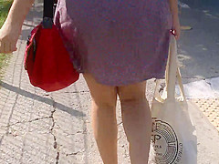 SDRUWS2 - MINI SKIRT AND PANTY LINES
