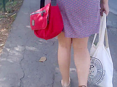 SDRUWS2 - MINI SKIRT AND PANTY LINES