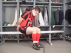 SUG Soccer player bound and tape gagged