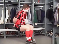 SUG Soccer player bound and tape gagged