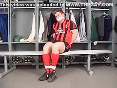 SUG Soccer player bound and tape gagged