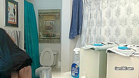 Samantha38g - Bathroom Batgirl