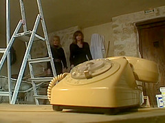 Sandrine Van Herpe, Tracey Adams And April Paisley In Viol Au Telephone