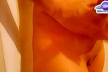 Saturno Squirt Nymphomaniac Teacher She Begins To Remove The Cream From Her Pussy With A Dildo