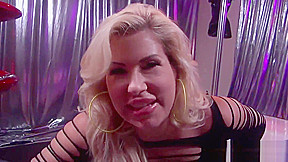 Savana Styles strip down and take a fat cock in her mouth