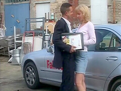 Scandalous German Teacher Gets Fucked In The Parking Lot Of A School In Germany