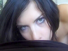 Secretly Filmed Barbara Natural Brunette With Perky Tits