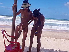 Sem Cortes Priscila Belini E Joao O Safado Na Praia De Nudismo Da Bahia 5 Min