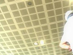 Sex bomb upskirt at the airport