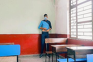 Sexy Ass In Classroom Having Fun With Dick Cumshot