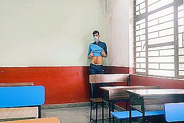 Sexy Ass In Classroom Having Fun With Dick Cumshot