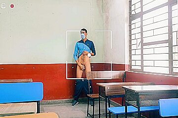 Sexy Ass In Classroom Having Fun With Dick Cumshot