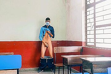 Sexy Ass In Classroom Having Fun With Dick Cumshot