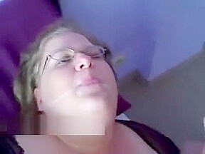 Sexy BBW Blow Job