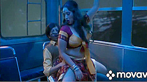 Sexy Bhabi Seducing In Bus