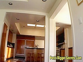 Sexy Dark Brown Nailed In The Kitchen