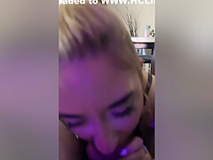 Sexy Goth Ahegao Rossi Deepthroat Thong Blowjob Spits Cumshot On Huge Dick And Swallows It Back Up