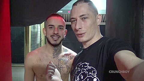 Sexy Latino From France Used Raw By Arab With Tattoos - BarebackFromFrance