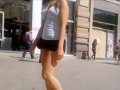 Sexy Shorts In Her Ass