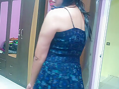 Sexy Sissy Crossdresser Femboy In A Long Dress Showing Her Glorryhole And Dancing Dick