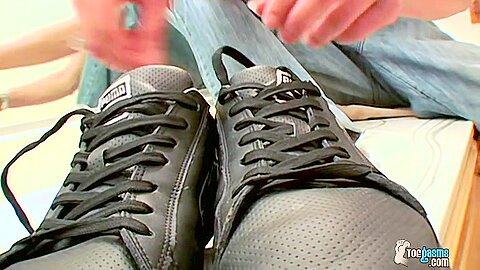 Sexy Sticky Straight Boy Feet - Clyde