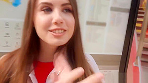 Sexy amateur Eurobabe gets fucked in an abandoned place