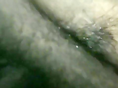 Sexy bbw and big black dick pussy close up