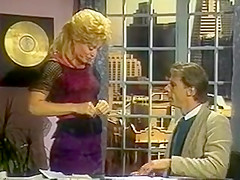 Sexy blonde secretary loves to ride her boss's big dick afterurs in office