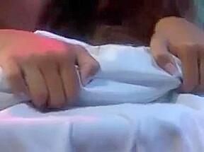 Sexy brunette gets pussy licked in doctors office