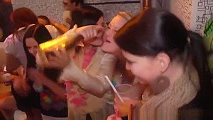 Sexy real amateur party with sluts sucking