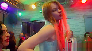 Sexy teens 18+ get fully delirious and nude at hardcore party