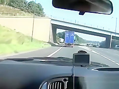 Sexy twink Josh Hancock surprise threesome at the back seat