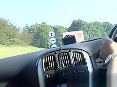 Sexy twink Josh Hancock surprise threesome at the back seat
