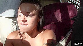 Shay Lunn and Avee Girl Girl Lesbian Afternoon at the Beach House