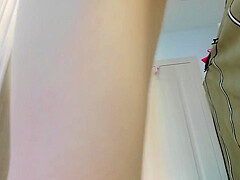 She Opens Pussy And Ass In A Short Skirt