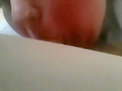 She watches and records herself deep throating his cock before sex