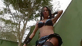Shemale solo Luciana Foxx