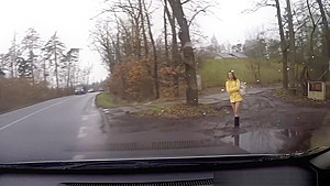 Sheriff Mirek Buying Street Prostitute For Ass Licking