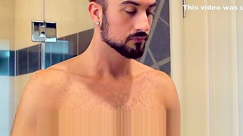 ShowerBait Str8 bait shower fuck with Casey Everett