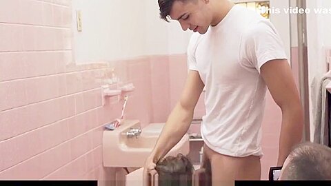 Showering boys big dick closeup anal MORMON-BOYZ COM