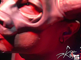 Sin-ms Feedme And Kitty J-raging Bull