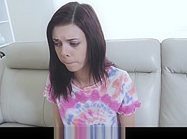 Sislovesme - Lesbian Stepsis Sucks Her Stepbros Cock