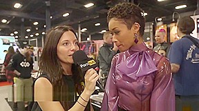 Skin Diamond & Sadie Santana at eXXXotica 2015 with Pornhub Aria PornhubTV