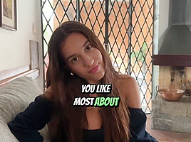 Skinny Brazilian - First Casting With Beautiful Skinny 18yo Brazilian Teen 18+ - Pov Blowjob