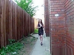Skinny blonde teens 18+ public nudity and outdoor masturbation